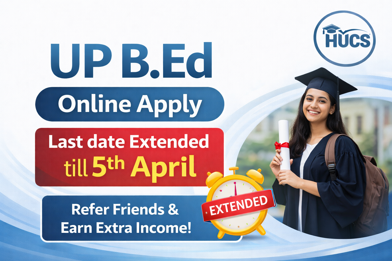 B.Ed. Last date Extended